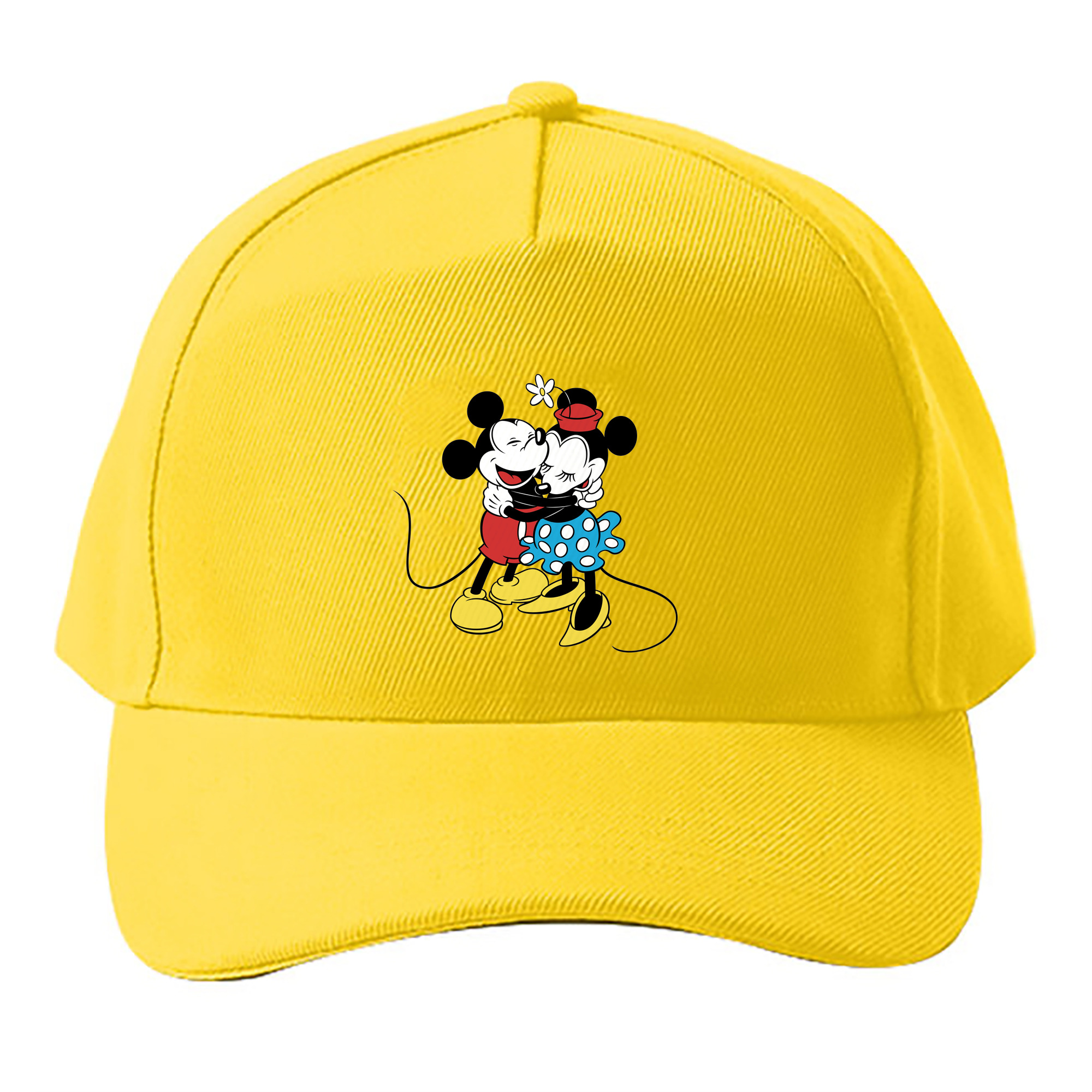 （画像用） ミッキーマウス Mickey Mouse ベースボールキャップ 綿100％ 男女兼用 帽子 スポーツ